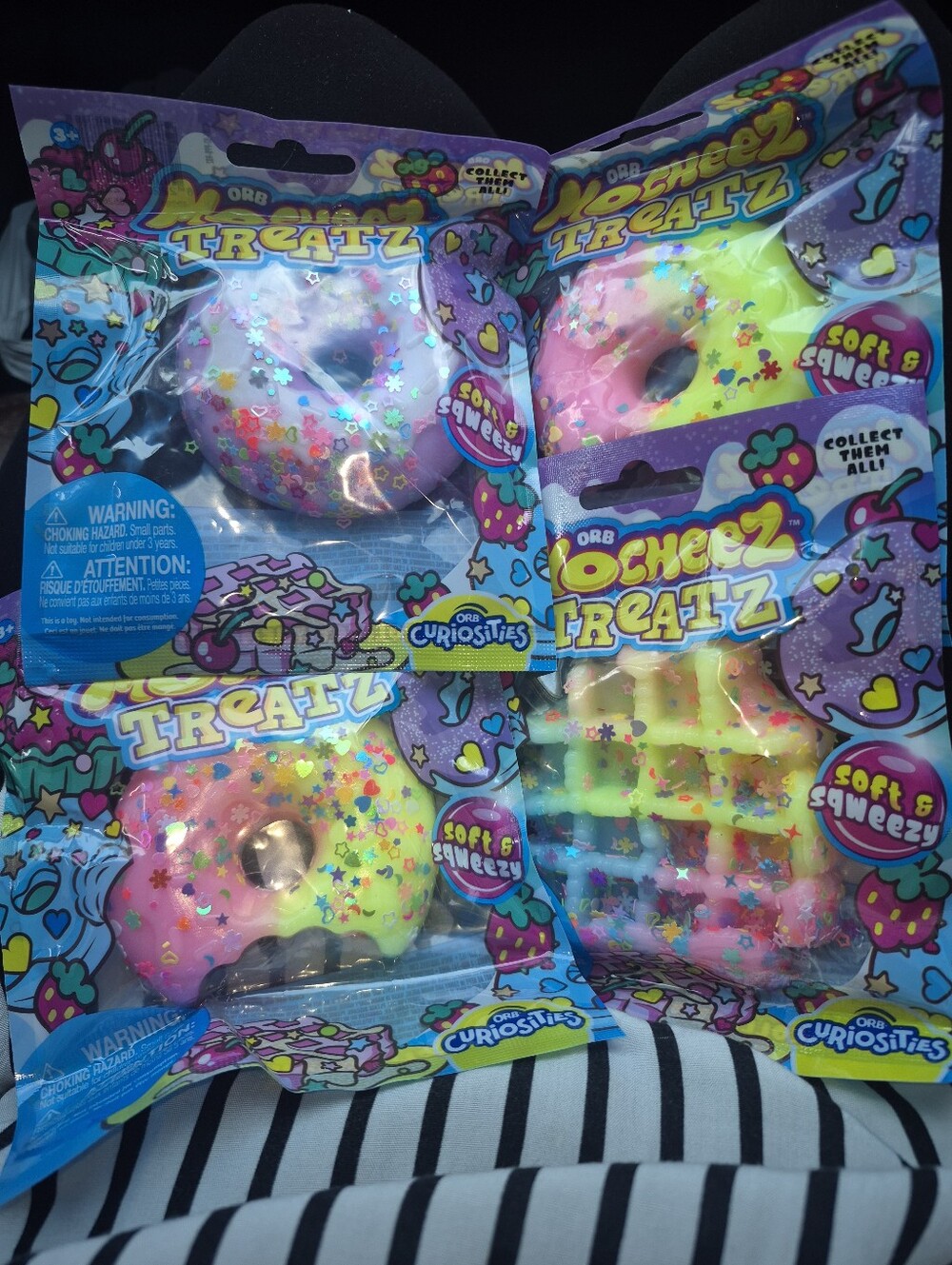ORB Mocheez Curiosities Treatz Squishees Read Description